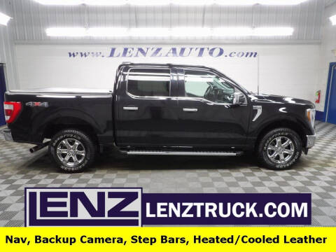 2021 Ford F-150 for sale at LENZ TRUCK CENTER in Fond Du Lac WI