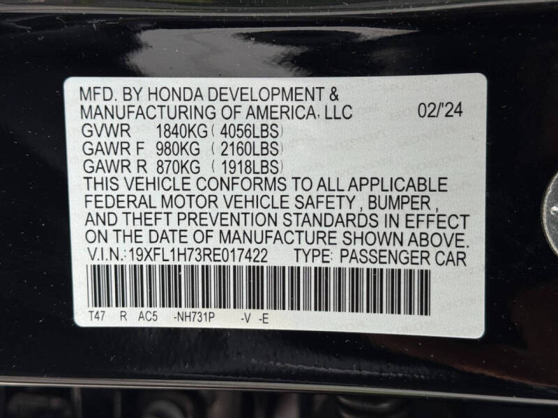 2024 Honda Civic EX-L