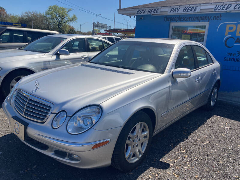 2005 Mercedes-Benz E-Class for sale at The Peoples Car Company in Jacksonville FL