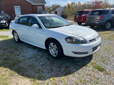 2013 Chevrolet Impala for sale at RJ Cars & Trucks LLC in Clayton NC