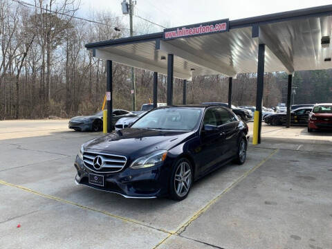 2015 Mercedes-Benz E-Class for sale at Inline Auto Sales in Fuquay Varina NC