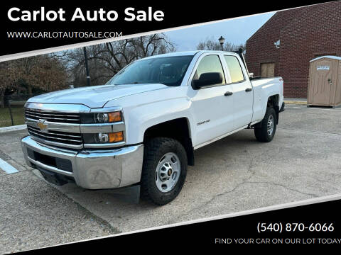 2018 Chevrolet Silverado 2500HD for sale at Carlot Auto Sale in Fredericksburg VA