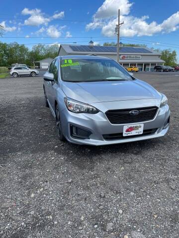 2018 Subaru Impreza for sale at ALL WHEELS DRIVEN in Wellsboro PA