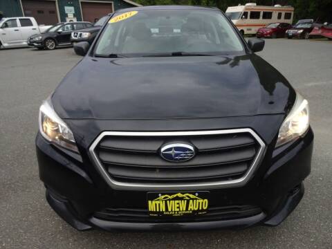 2017 Subaru Legacy for sale at MOUNTAIN VIEW AUTO in Lyndonville VT