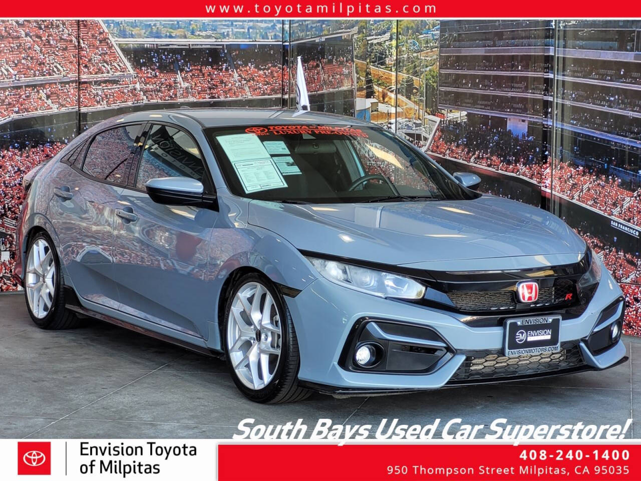 2021 Honda Civic for sale at Envision Toyota of Milpitas in Milpitas, CA