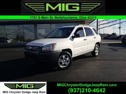 2008 Kia Sportage for sale at MIG Chrysler Dodge Jeep Ram in Bellefontaine OH
