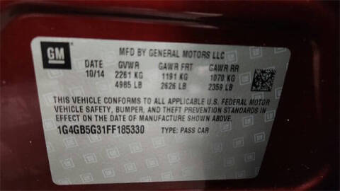 2015 Buick LaCrosse Leather