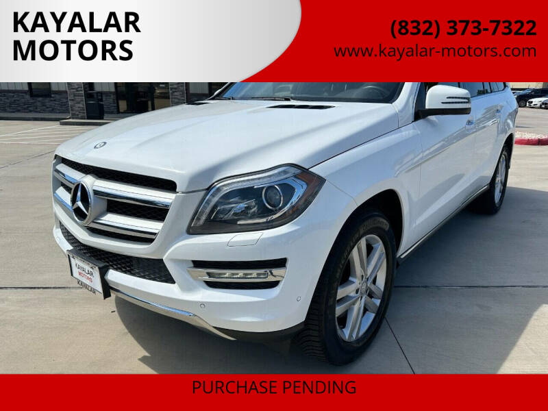 2015 Mercedes-Benz GL-Class for sale at KAYALAR MOTORS in Houston TX