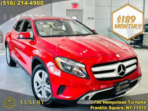 2015 Mercedes-Benz GLA for sale at LUXURY MOTOR CLUB in Franklin Square NY