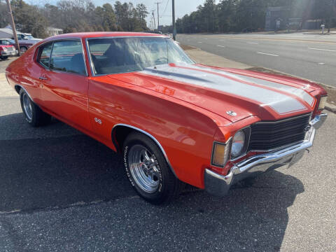 1972 Chevrolet Chevelle for sale at Black Tie Classics in Hammonton NJ