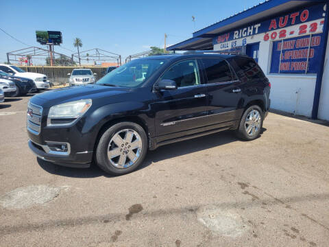 2014 GMC Acadia for sale at BUY RIGHT AUTO SALES 2 in Phoenix AZ