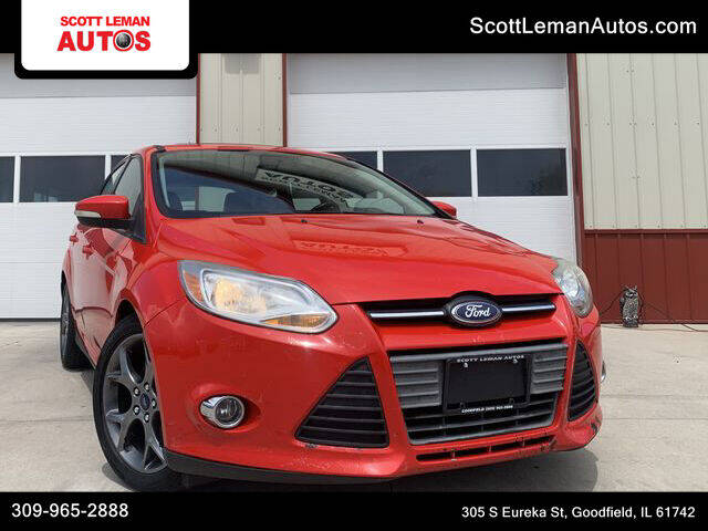 2014 Ford Focus for sale at SCOTT LEMAN AUTOS in Goodfield IL
