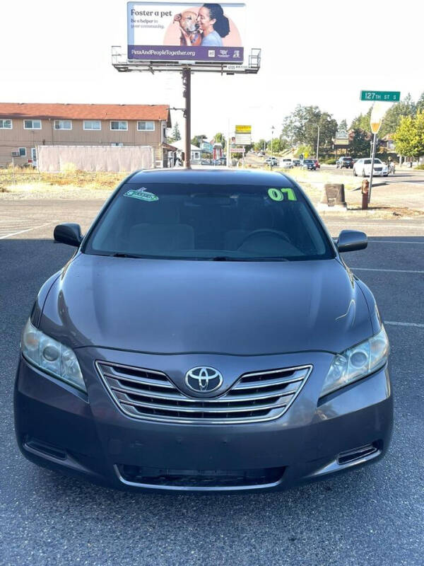 Used 2007 Toyota Camry Hybrid with VIN JTNBB46K773025114 for sale in Tacoma, WA