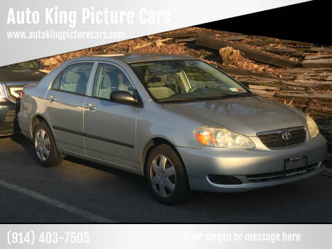 2006 Toyota Corolla for sale at Auto King Picture Cars in Pound Ridge NY