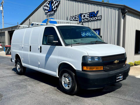 2021 Chevrolet Express for sale at Lakeside Auto RV & Outdoors in Cleveland, OK