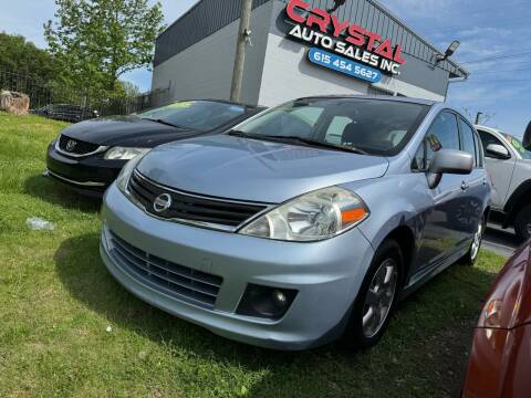 2010 Nissan Versa for sale at Crystal Auto Sales Inc in Nashville TN
