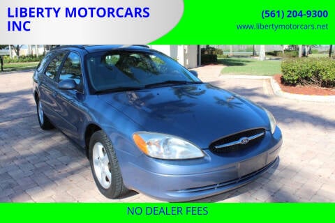 2000 Ford Taurus for sale at LIBERTY MOTORCARS INC in Royal Palm Beach FL