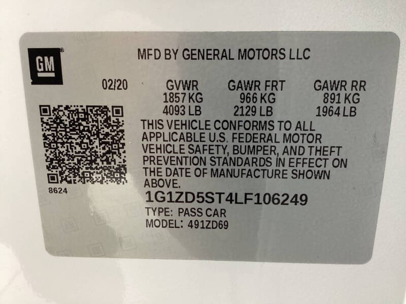 2020 Chevrolet Malibu LT