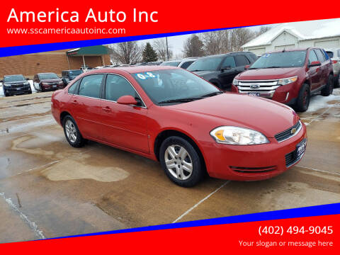 2008 Chevrolet Impala for sale at America Auto Inc in South Sioux City NE