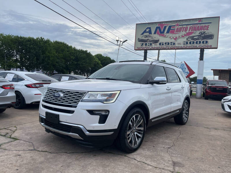2018 Ford Explorer Platinum