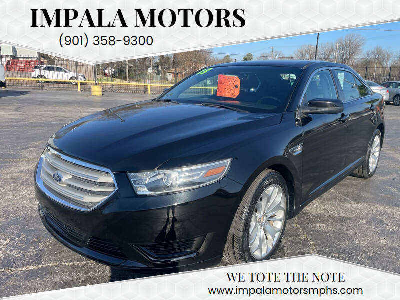 2013 Ford Taurus for sale at IMPALA MOTORS in Memphis TN