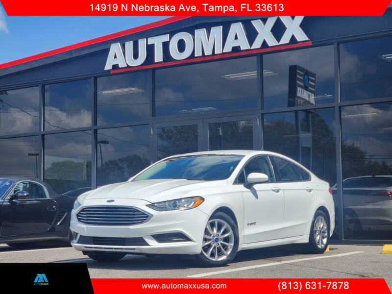 2017 Ford Fusion Hybrid for sale at Automaxx in Tampa FL