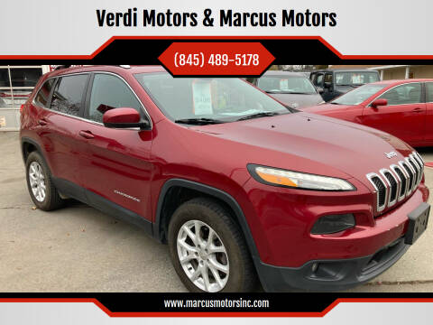 2017 Jeep Cherokee for sale at Verdi Motors & Marcus Motors in Pleasant Valley NY