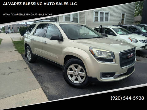 2015 GMC Acadia for sale at ALVAREZ BLESSING AUTO SALES LLC in Green Bay WI