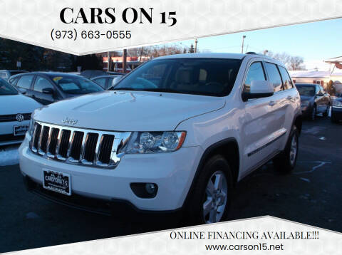 2011 Jeep Grand Cherokee for sale at Cars On 15 in Lake Hopatcong NJ