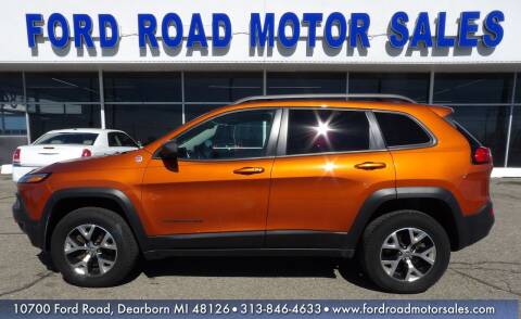 2015 Jeep Cherokee for sale at Ford Road Motor Sales in Dearborn MI