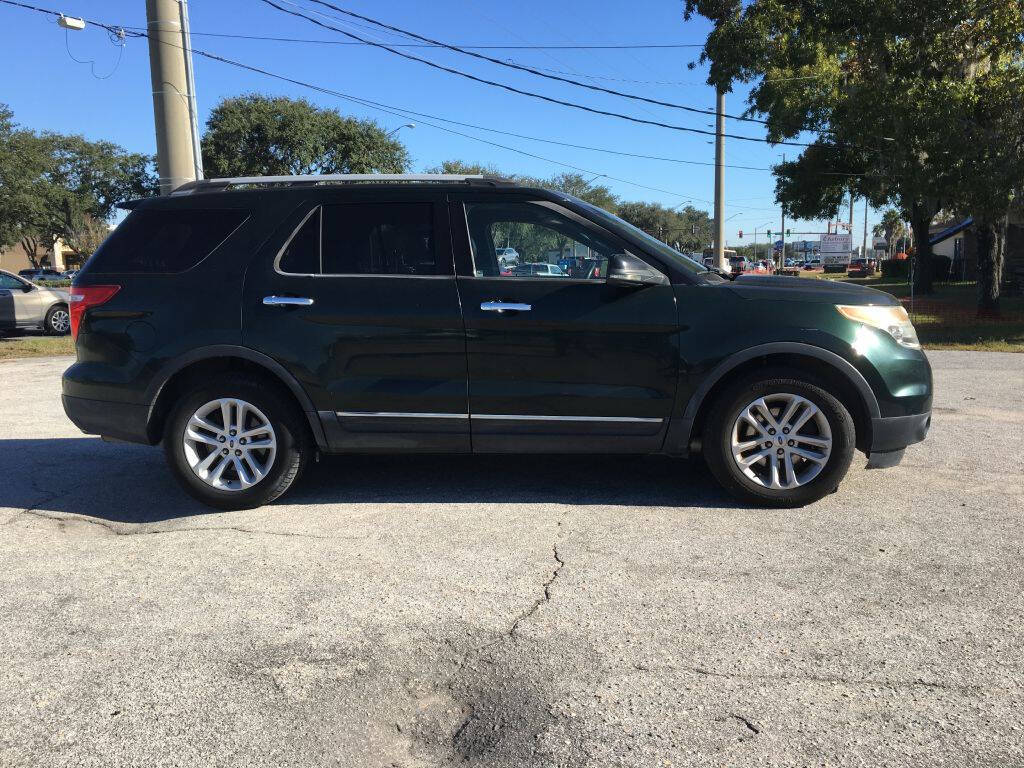 Green 2013 Ford Explorer XLT XLT 4dr SUV 1