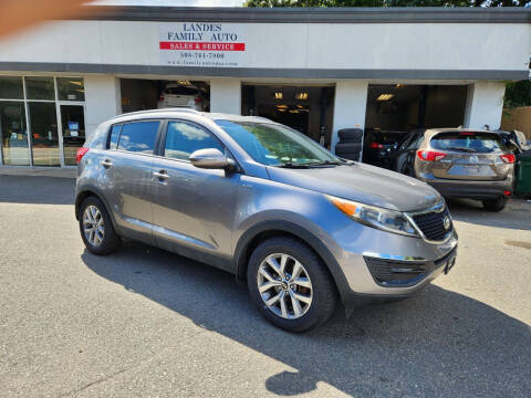 2015 Kia Sportage for sale at Landes Family Auto Sales in Attleboro MA