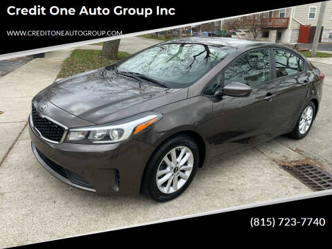 2017 Kia Forte for sale at Credit One Auto Group inc in Joliet IL