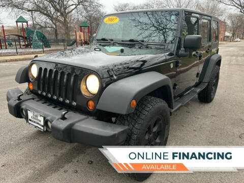 2007 Jeep Wrangler Unlimited for sale at CAR CENTER INC - Car Center Chicago in Chicago IL