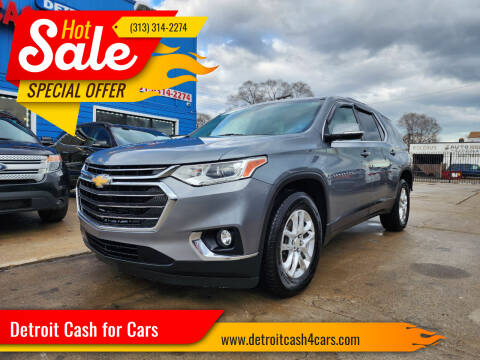 2019 Chevrolet Traverse for sale at Detroit Cash for Cars in Warren MI