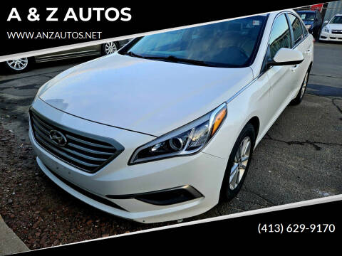 2016 Hyundai Sonata for sale at A & Z AUTOS in Westfield MA