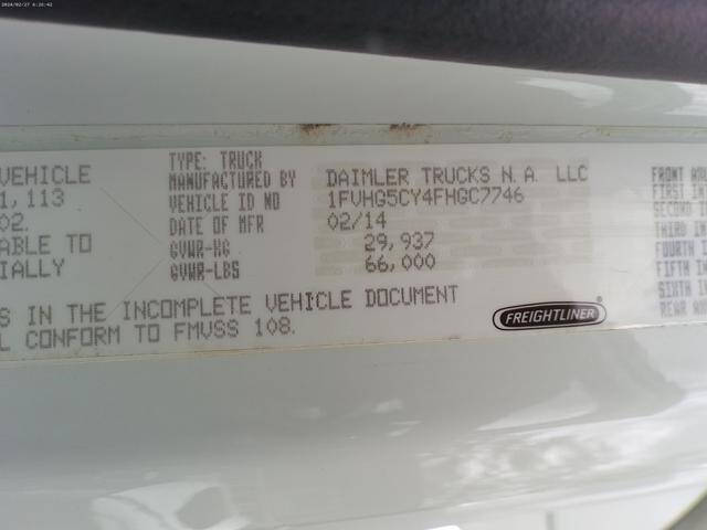 2015 Freightliner 108 SD