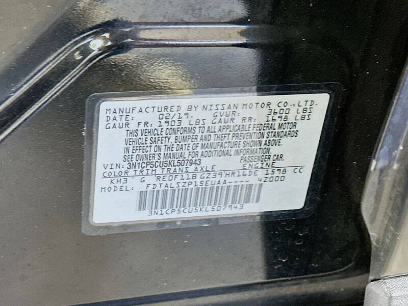 2019 Nissan Kicks SV