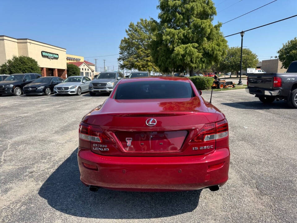 2010 Lexus IS 250C for sale at Auto Haven Frisco in Frisco, TX