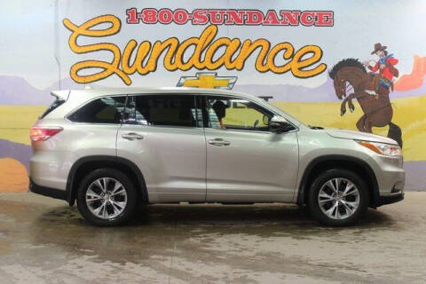 2015 Toyota Highlander for sale at Sundance Chevrolet in Grand Ledge MI