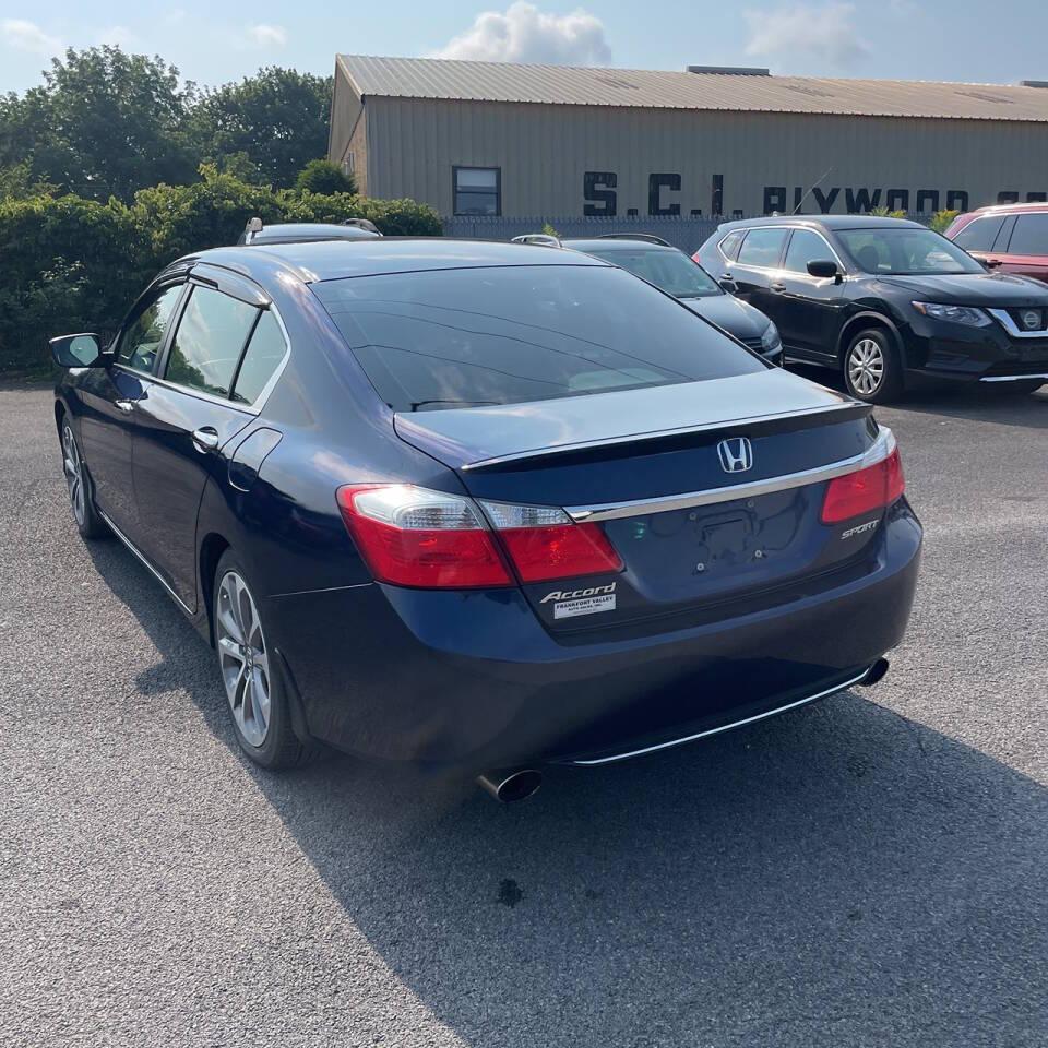 2013 Honda Accord for sale at JM4 Auto in Webster, NY