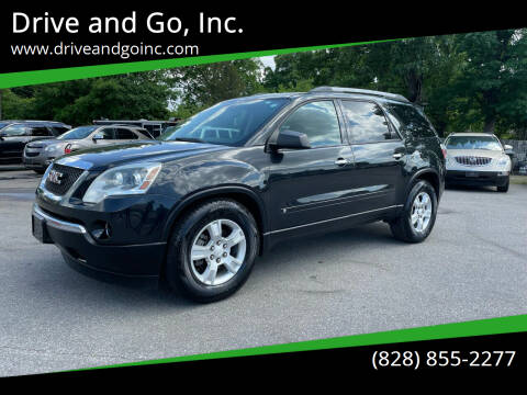 2010 GMC Acadia for sale at Drive and Go, Inc. in Hickory NC