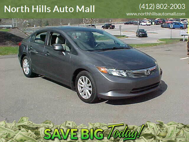 2012 Honda Civic for sale at North Hills Auto Mall in Pittsburgh PA