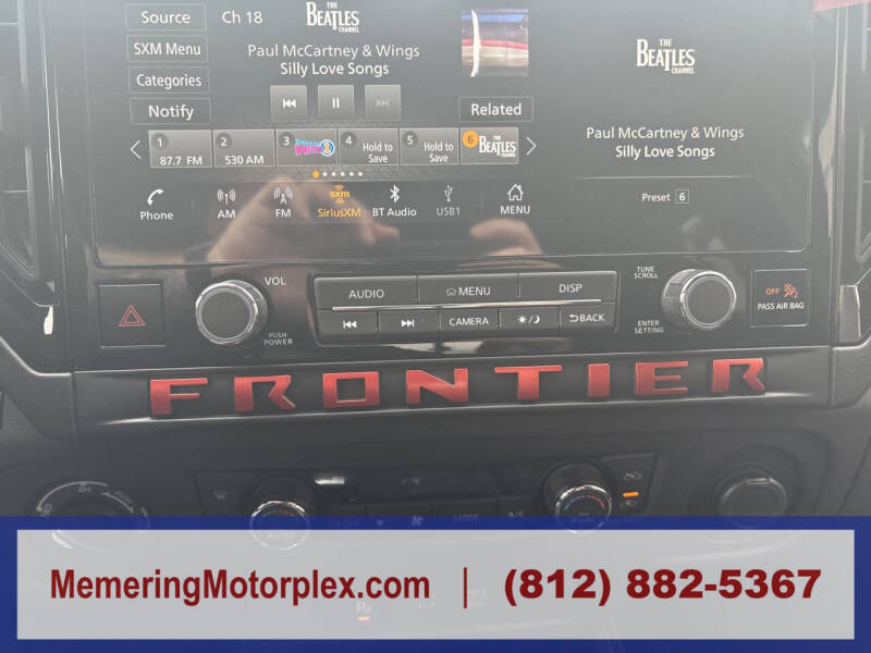 2025 Nissan Frontier