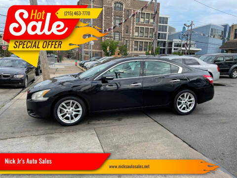 2010 Nissan Maxima for sale at Nick Jr's Auto Sales in Philadelphia PA