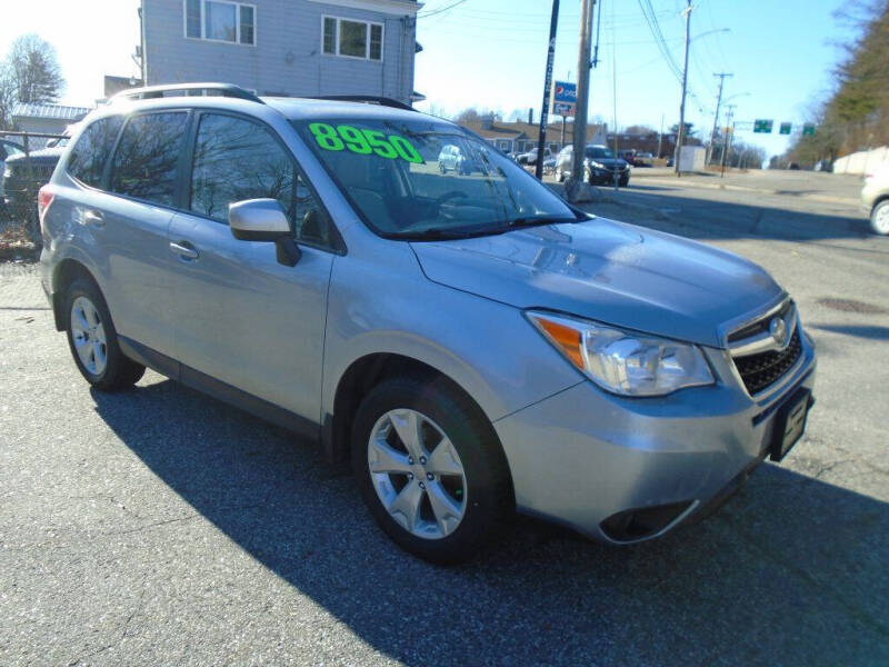 2016 Subaru Forester for sale at EAST COAST AUTO SALES LLC in Auburn ME