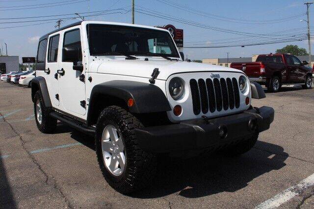 2013 Jeep Wrangler Unlimited for sale at B & B Car Co Inc. in Clinton Township MI