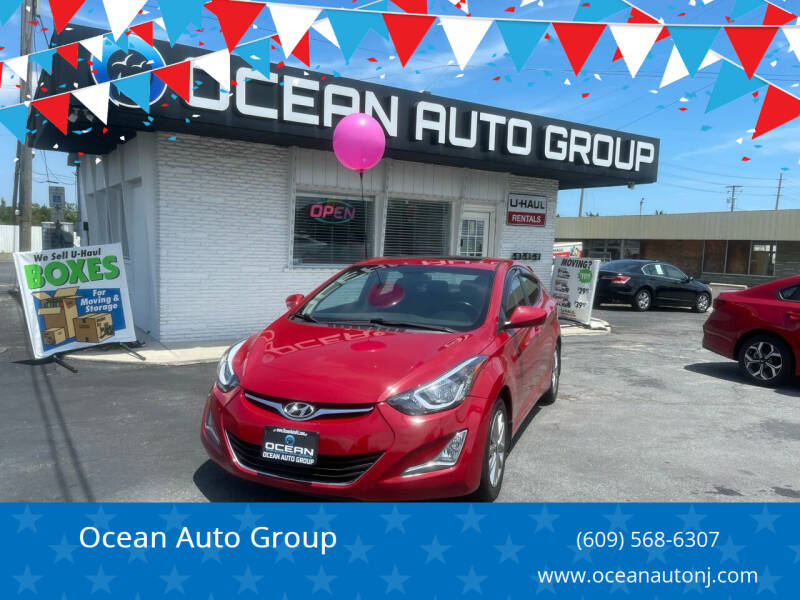 2015 Hyundai Elantra for sale at Ocean Auto Group in Pleasantville NJ