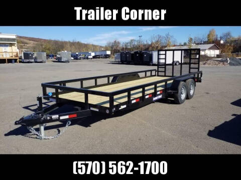2021 Sure-Trac 7X20 10K TUBE TOP UTILITY