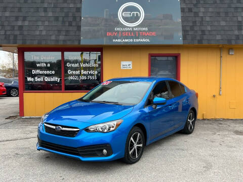 2020 Subaru Impreza for sale at Exclusive Motors in Omaha NE